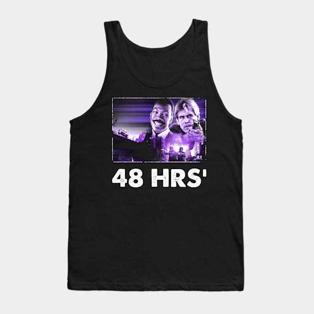 Reggie Hammond's Swagger Retro Tees Celebrating the 48 Hrs’ Movie Magic Tank Top by Chibi Monster